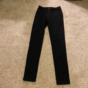 LEVI’S 721 high rise black skinny Jean